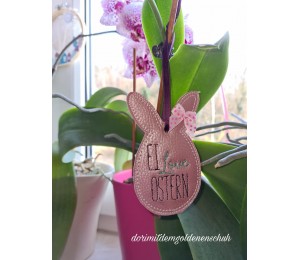 Stickdatei ITH - Anhänger Hasen Eier Ostern